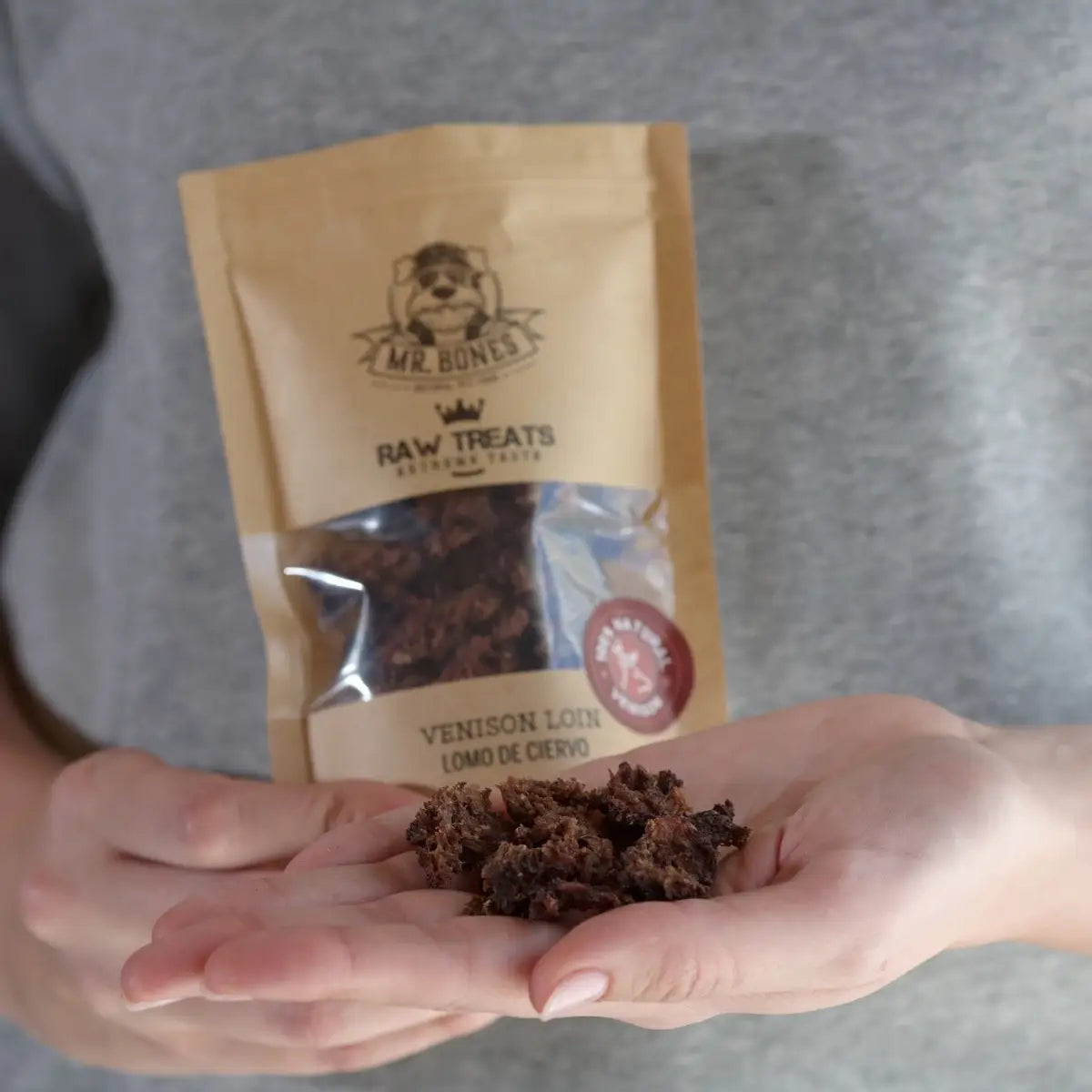 Rohkost-Leckereien für Hunde und Katzen - Hirsch