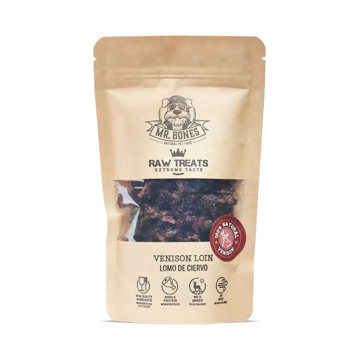 Rohkost-Leckereien für Hunde und Katzen - Hirsch