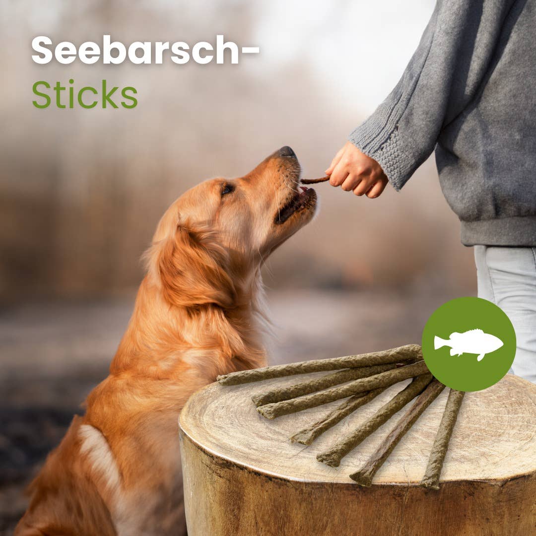 Seebarsch-Sticks: 100g